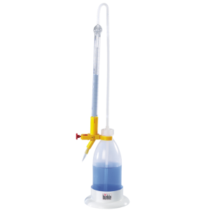 Buretta di Schilling vetro schellbach classe B ml 5 div.0,05 completa - 148649348
