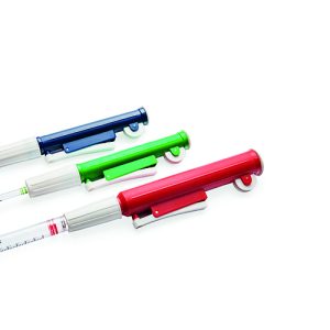 Aspiratore manuale in polipropilene colore blù per pipette da ml 1/2 - 3851