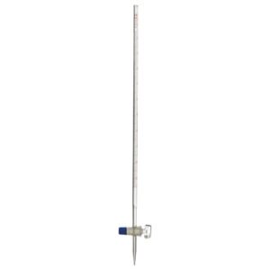 Buretta di Mohr rubinetto vetro classe A ml 10 div.1/20 - BURN-010-001