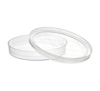 Piastra di Petri "RODAC"in polistirene Ø mm 68 coperchio con blocco non ventilata asettica cf. 500 pz. - CPSL-055-500