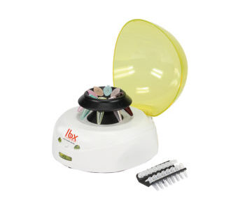 Mini centrifuga con due rotori con coperchio blù - MC7000 - MCEN-00B-001