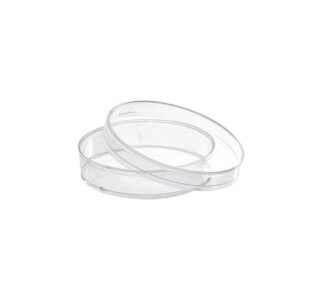 Piastra di Petri in polistirene Ø mm 100 a 3 settori ventilata 3 tacche asettica cf.460 pz. PDIP-100-460