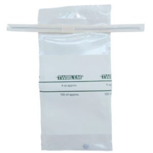 Sacchetto sterile per il campionamento delle acque con sodio tiosolfato ml 100 dim.mm 76x178 spess.mm 0,063 cf.100 pz. - STWS-100-100