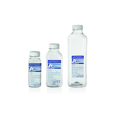 Bottiglia in pet per campionamento acqua sterile con sodio tiosolfato ml 500 cf. 90 pz. - 11375