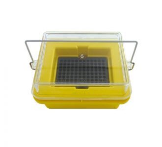 Blocco di raffreddamento per PCR (cooler) dim.mm 240x200x145 a 96 posti (8x12) - CRYO-Y96-001