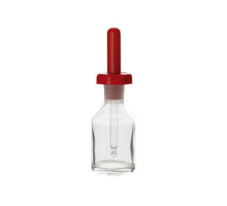 Contagocce in vetro bianco sodocalcico ml 30 - DBBG-030-12