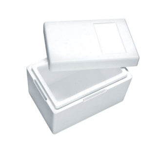 Scatola isotermica in EPS per conservazione dim.interne mm 165x165x130 lt 3.5 - EPSB-035-001