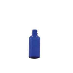 Bottiglia in vetro blu cobalto con filettature DIN-18 ml 10 cf.192 pz. - FRGB-010-192