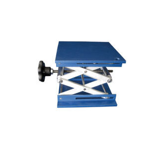 Tavolino elevatore in alluminio regolabile mm 100x100x140 - JACA-100-001
