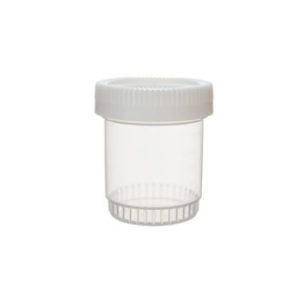 Contenitore per campioni biologici in pp con tappo bianco mm 38x45 ml 30 cf.1000 pz. - LCNP-W30-1K0