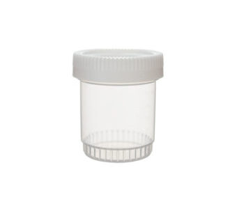 Contenitore per campioni biologici in pp con tappo bianco mm 38x45 ml 30 cf.1000 pz. - LCNP-W30-1K0