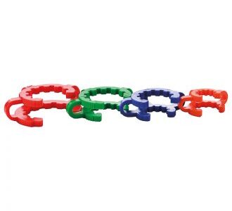 Pinza di Keck in POM per coni smerigliati NS 14/23 cf.10 pz. - CHCP-014-010