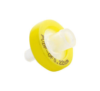Filtro per siringa in PVDF Ø mm 13 µm 0,22 non sterile cf.100 pz.