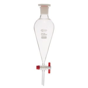 Imbuto separatore conico con rubinetto ptfe ml 50 - SFTG-050-001