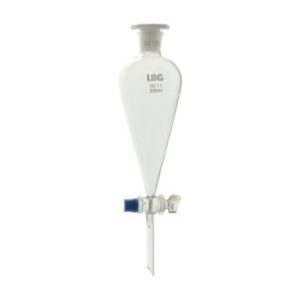 Imbuto separatore conico con rubinetto vetro ml 60 cf.2 pz. - SFU3-060-002