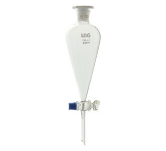 Imbuto separatore conico con rubinetto vetro ml    60 cf.2 pz. - SFU3-060-002