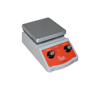 Agitatore magnetico analogico con riscaldamento +320°C LBX H01- STIH-001-001