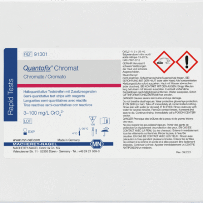 QUANTOFIX® Cromati cf.100 strisce - MN 91301