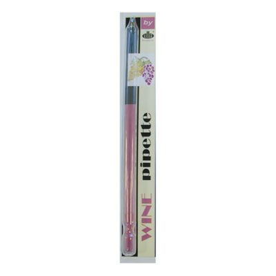 Pipetta alzavino "ladro" diritta in vetro borosilicato ml 40 cf.10 pz. - 2120-04-bl