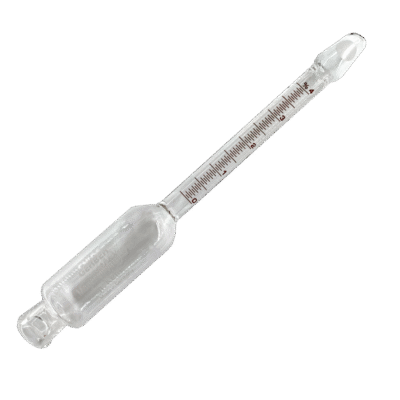 Butirrometro per latte scremato Kehe scala 0-4% prec.0,05 cf.10 pz.- 3161