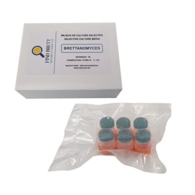 Brettanomyces terreni di coltura selettivi cf. 6 barattoli - FB