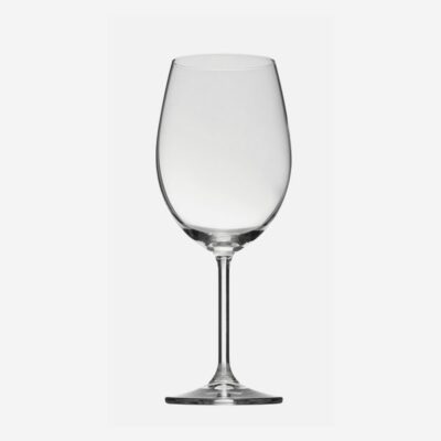 Bicchiere per vino rosso vetro bianco cf. 6 pz. - GLA-BOR#K6Z