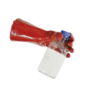 Guanti in pvc antiacido taglia unica lunghezza cm 40 - GLOP-035-001