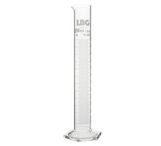 Cilindro graduato con becco classe b vetro borosilicato ml 5 - MCH3-005-001