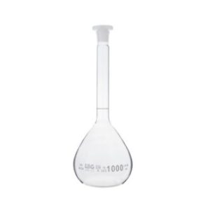 Matraccio tarato classe A vetro borosilicato 3.3 con tappo ns in pe ml 5 - VFK3-005-002