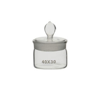 Pesafiltro forma bassa Ø mm 30x20 ml  10 vetro borosilicato - WBL3-030-006