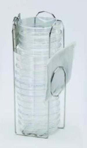 Rack "150" acciaio inox per 15 petri Ø mm 150 per giara tipo large - 103183853