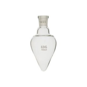 Pallone forma a cuore vetro borosilicato 3.3 cono NS 14/23 ml 10 - FLP3-010-001