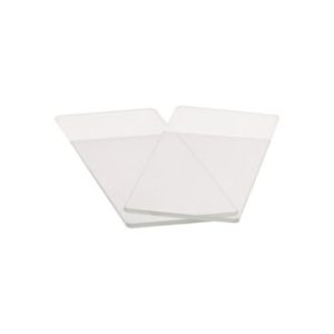 Vetrino portaoggetto Premium Line mm 26x76 molato 1 banda sabbiata cf.50 pz. - SLIB-F10-050