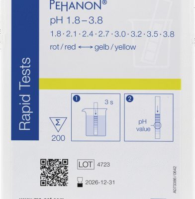PEHANON® Cartina indicatrice ph 1,8- 3,8 cf.2X200 strisce - Macherey Nagel 90413
