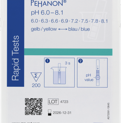 PEHANON® Cartina indicatrice ph 6,0- 8,1 cf.2X200 strisce - Macherey Nagel 90417