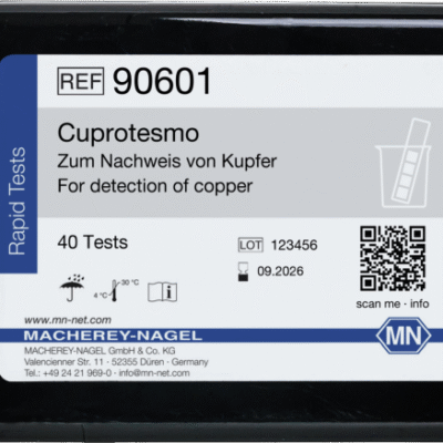 CUPROTESMO RAME Cartina analitica qualitativa cf. 40 strisce - Macherey Nagel 90601