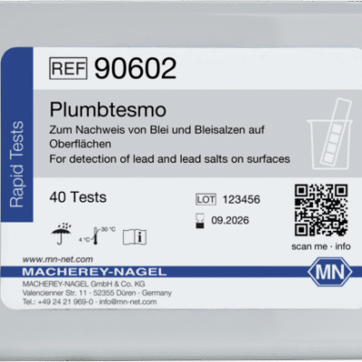 PLUMBTESMO Cartina analitica qualitativa cf. 40 strisce - Macherey Nagel 90602
