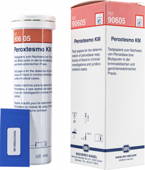 PEROXTESMO KM Cartina analitica qualitativa cf. 25 strisce - Macherey Nagel 90605