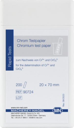 CROMO Cartina analitica qualitativa cf.200 strisce - Macherey Nagel 90724