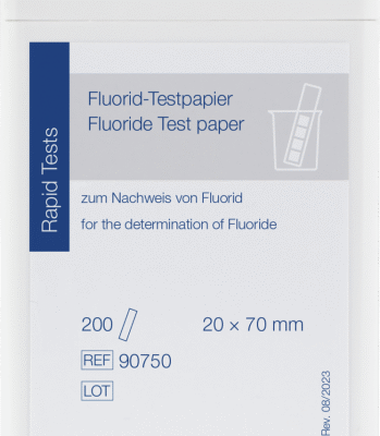 FLUORURI Cartina analitica qualitativa cf.200 strisce - Macherey Nagel 90750