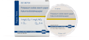 POTASSIO IODURO AMIDO Cartina analitica qualitativa in rotolo da 5 mt - Macherey Nagel 90754