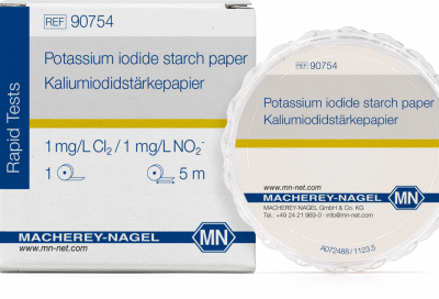 POTASSIO IODURO AMIDO Cartina analitica qualitativa in rotolo da 5 mt - Macherey Nagel 90754