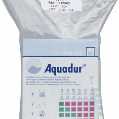 AQUADUR® Strisce analitiche per la durezza dell'acqua 5-25°d cf.3x50 strisce - Macherey Nagel 912902