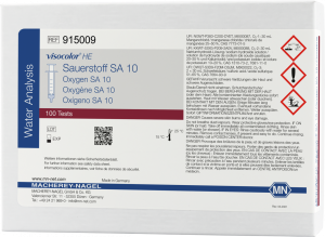 VISOCOLOR® OSSIGENO SA10 Kit per analisi volumetriche 200 test - Macherey Nagel 915009