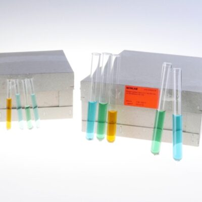 Provetta in vetro borosilicato con bordo Ø mm 10x100 spess.mm 0,8-1,0 cf.100 pz. - 1126130061