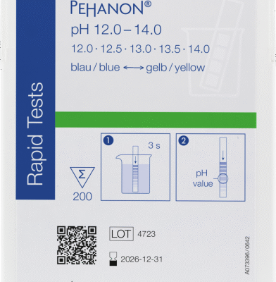 PEHANON® Cartina indicatrice ph 12,0-14,0 cf.2X200 strisce - Macherey Nagel 90423