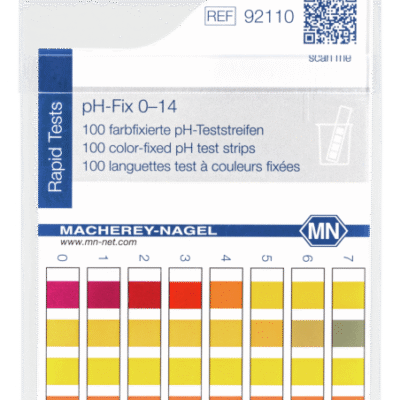 PH FIX® Cartina indicatrice ph 0,0-14,0 cf.100 strisce - Macherey Nagel 92110
