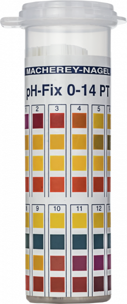 PH FIX® Cartina indicatrice ph 0,0-14,0 cf.100 strisce in tubetto - Macherey Nagel 92111