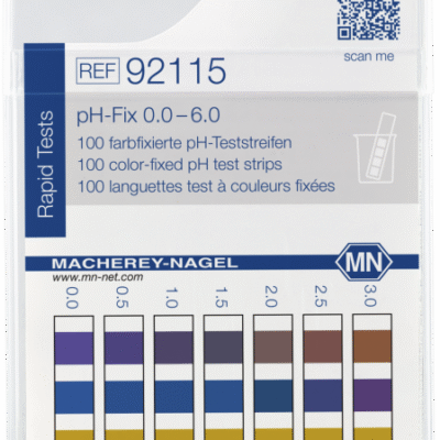 PH FIX® Cartina indicatrice ph 0,0- 6,0 cf.100 strisce - Macherey Nagel 92115
