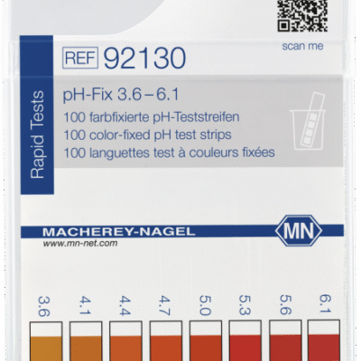 PH FIX® Cartina indicatrice ph 3,6- 6,1 cf.100 strisce - Macherey Nagel 92130